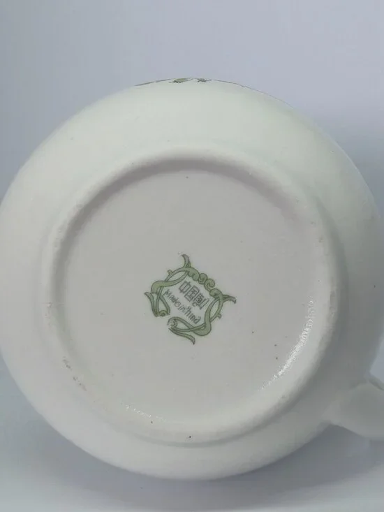 Vintage Ceramic Recipe Soup Mug Set Onion & Chicken Soup Crocks Illustrated - Picture 12 of 16